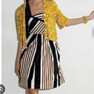 Anthropologie Moulinette Soeurs striped halter dress